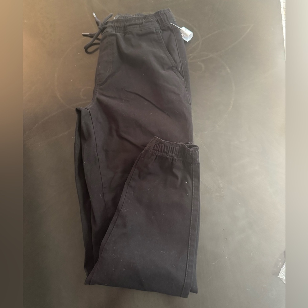 RSQ Black Jogger with Drawstring Waist and Relaxed Fit